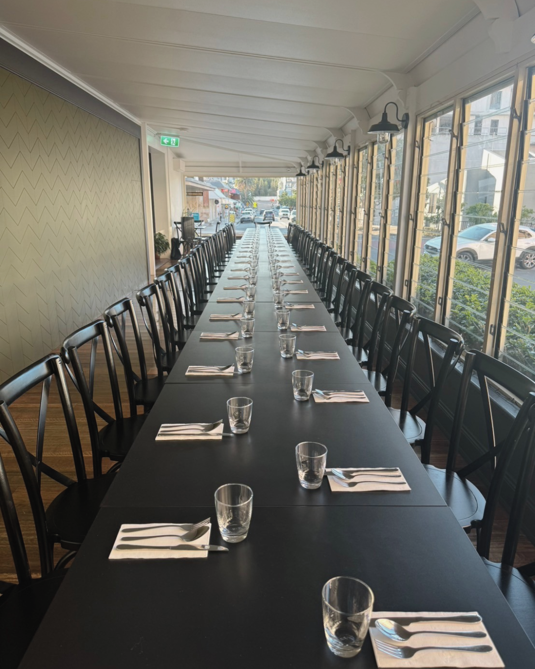 Indoor Balcony Area - function space